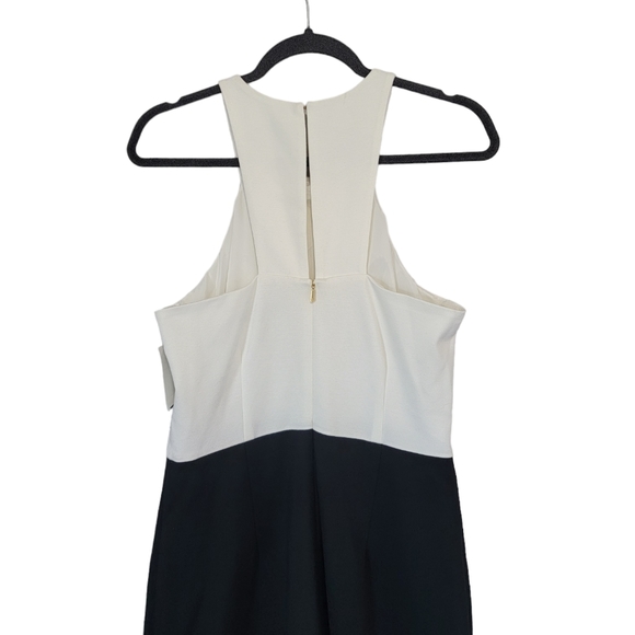 🎄SALE🎄NWT Trina Turk black & white halter jumpsuit - Picture 5 of 7